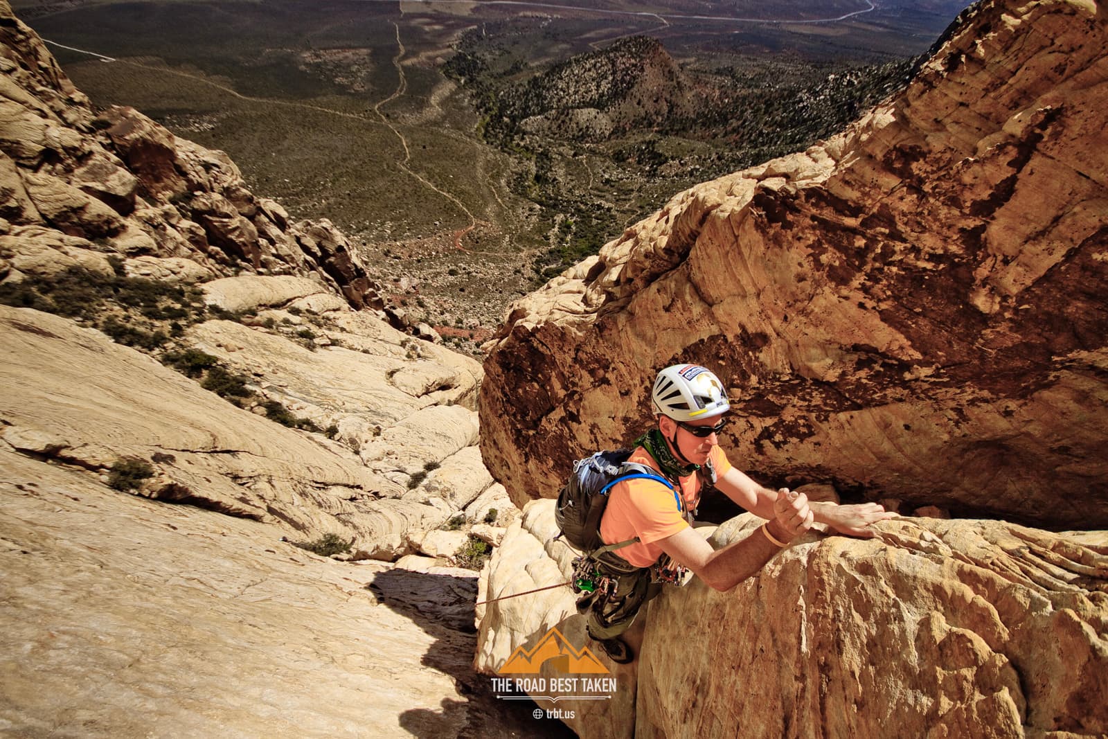Multi-Pitch Trad Climbing In Red Rocks, Nevada #1 - 