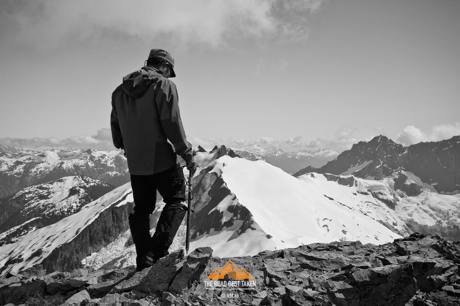 Steven on Mt. Ruth, Washington - 