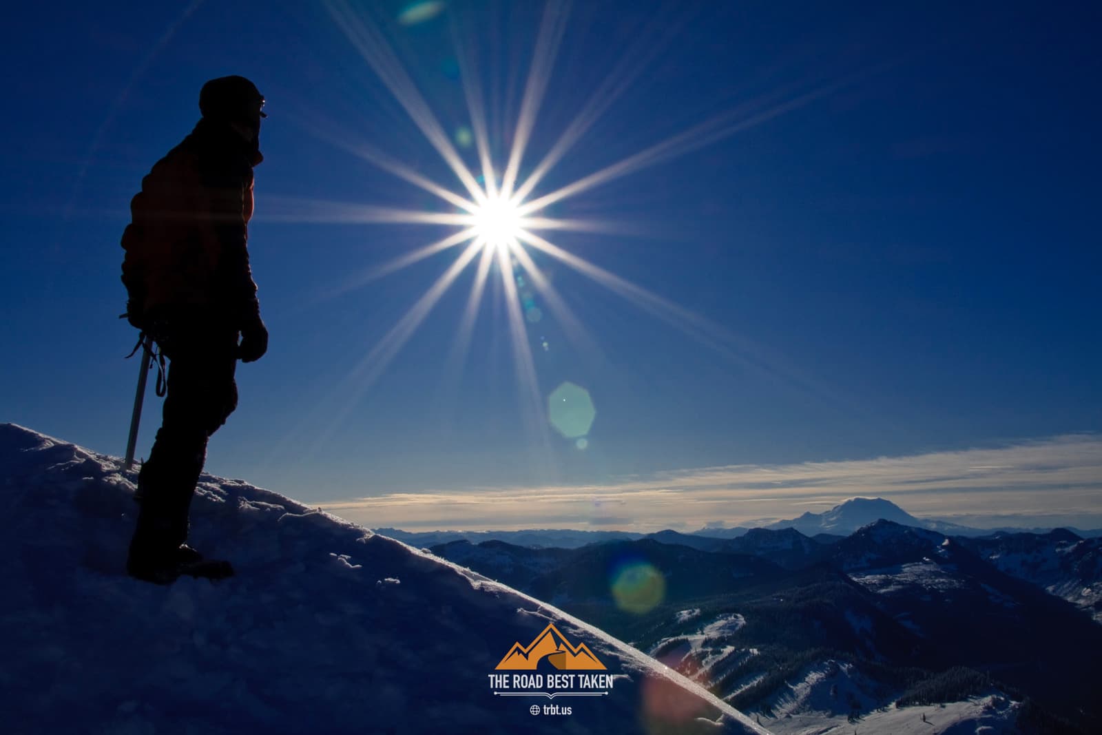 Steven on Mt. Rainier, Washington - Photo by Luke Humphrey