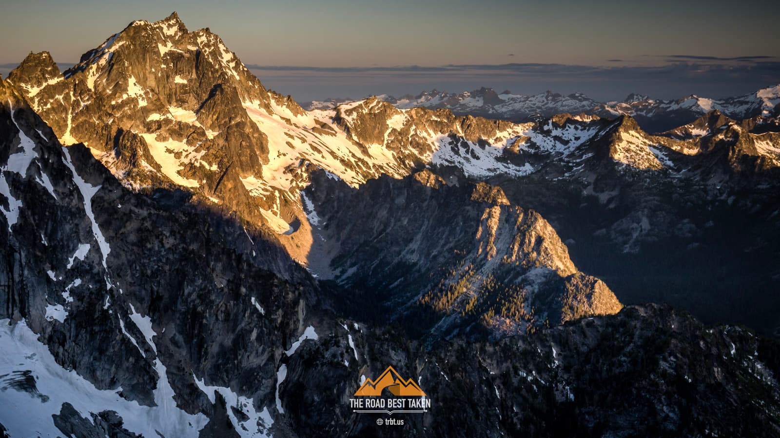The Enchantments, Washington #2 - Sleeping on the ground, witnessing the sunset.